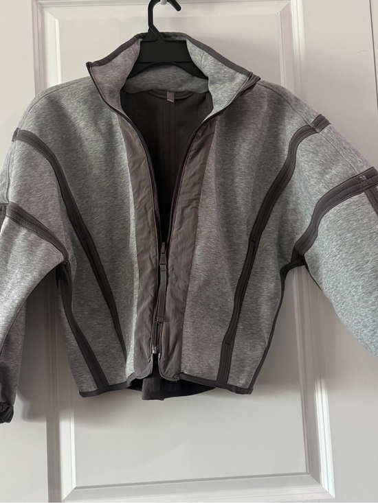 Free People Tops - Free People Women’s Gray Zip-Front Jacket - Casual Layering